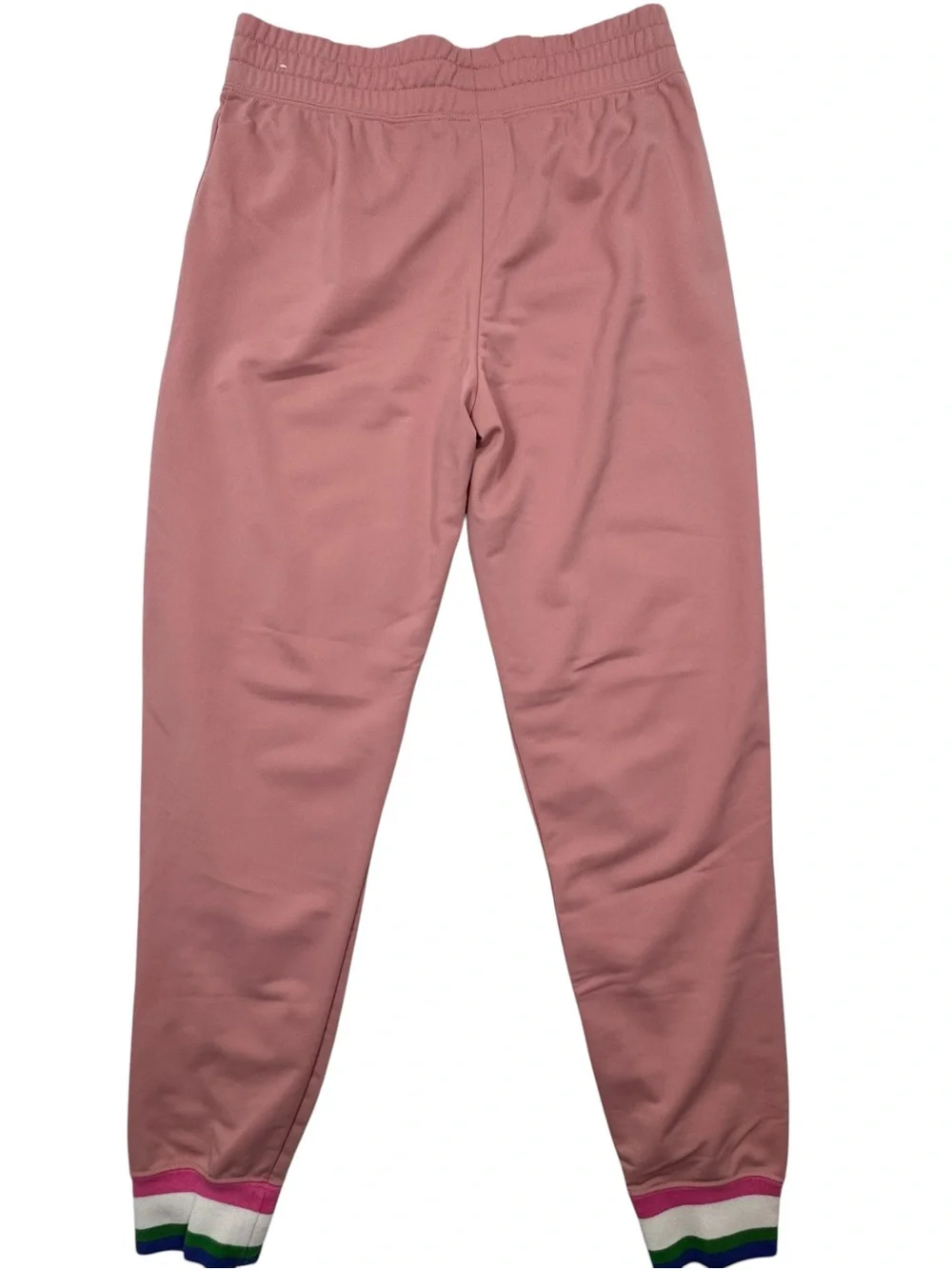 Nike Women’s Hushed Pink Joggers With Striped Cuff Size Medium